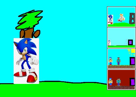 Sonic comes to Minecraft 