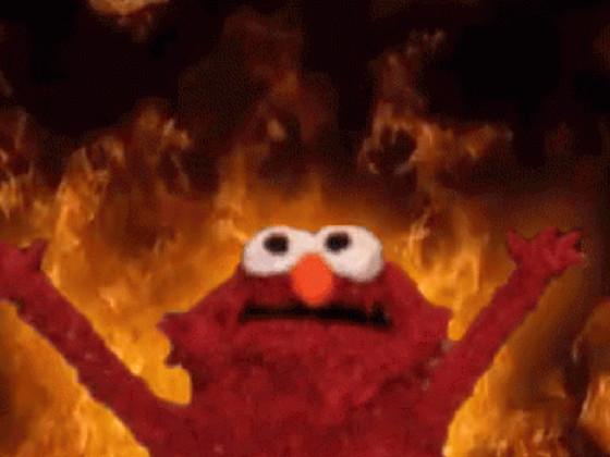 When Elmo Is On Fire In A GraveYard 1 1