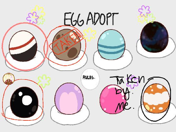 ❀Egg Adoption❀ 1 1 1 1