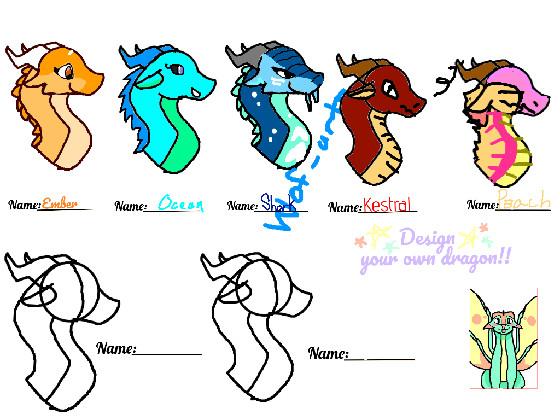 make your own dragon!!   1