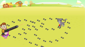 Cat lazer pointer game