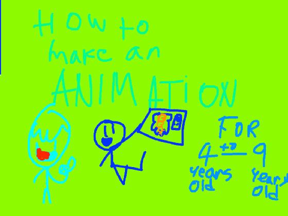 how to make a animation