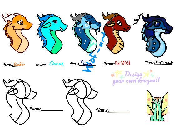 make your own dragon!!   1