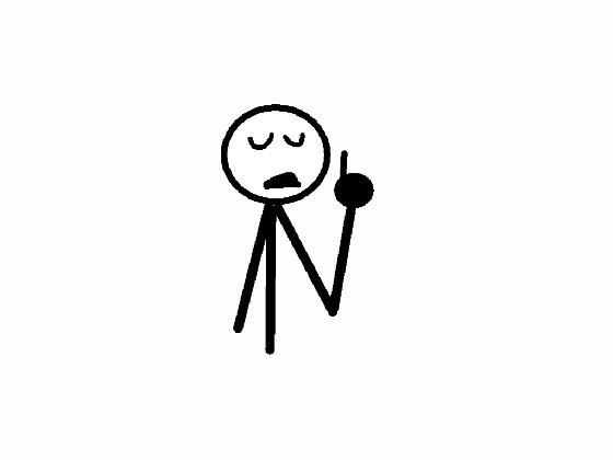 why do i draw a stickman?