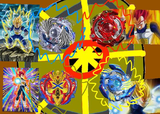 dragon ball Beyblade Burst Ultimate Battle