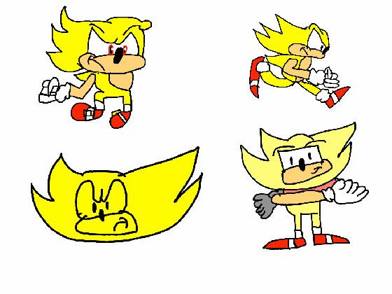 My  Super Sonic animations