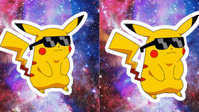 pikachu rockin it