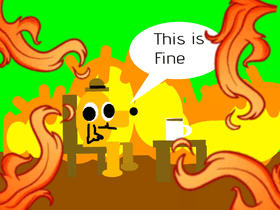 This is fine meme