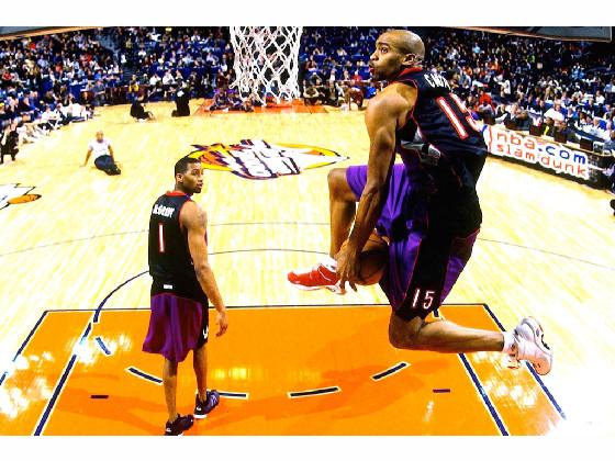 Vince Carter = Crazy Dunk Master