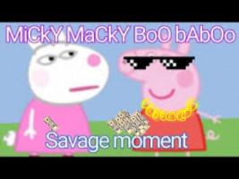 Peppa Pig Miki Maki Boo Ba Boo Song HILARIOUS  1 1 1