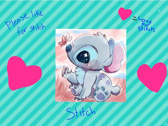 cutest stitch ever 1