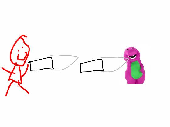 epic barney battle vs me