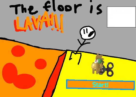 KIRBY MARIO THE FLOOR IS LAVA 1 1 1