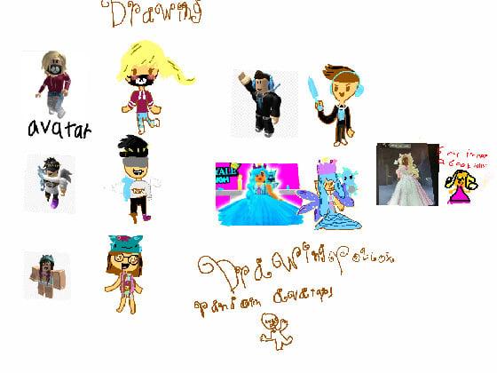 RANDOM ROBLOX AVATAR DRAWINGS! 1