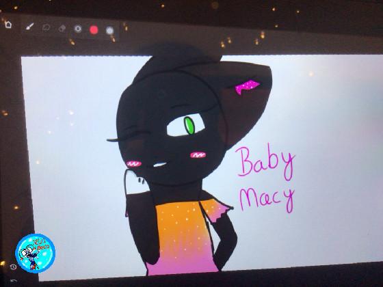 drawing baby macy//ORIGINAL 1