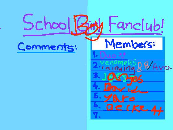 Re: School Boy fan club