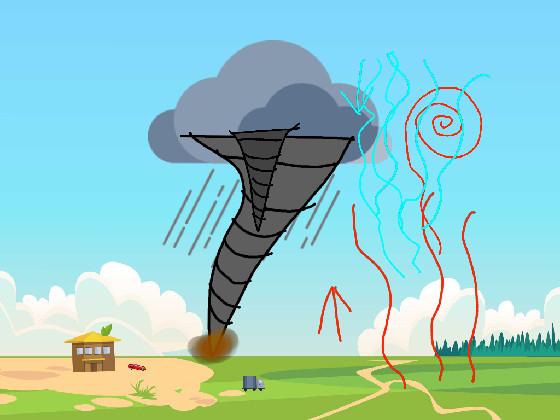 How do tornadoes form?🌪⛈️⚡️