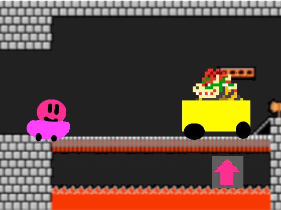 kirby kart:bowser’s castle