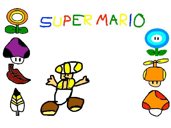 Super Yellow Toad powerups