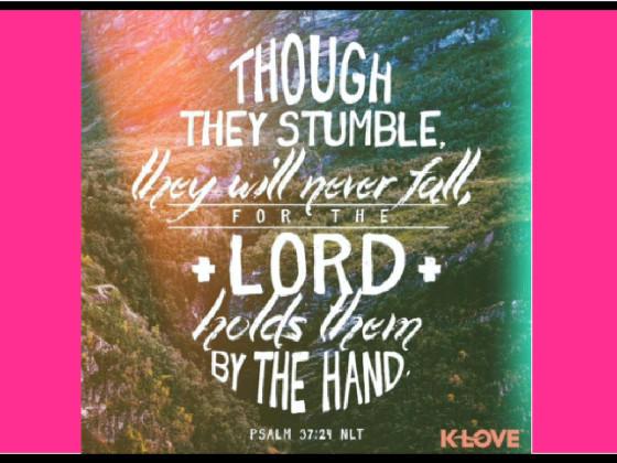 Psalms 37:24 1