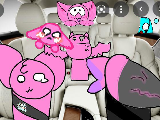 add your oc in the car 1 1