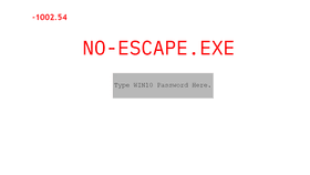 NoEscape.exe simulation