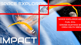 Space exploror impact