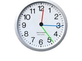 Clock (shows real time)