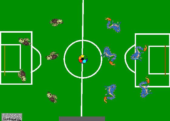 Turtles vs dragons soccer