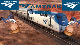 Amtrak rocks