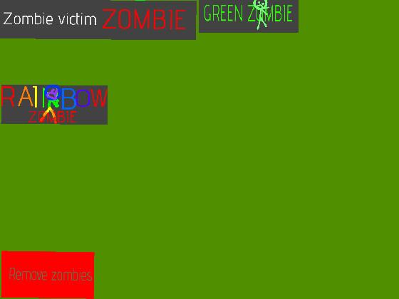 zombie apocalypse simulator (new remove button)