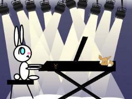 PIANO BUNNY!!!! 1 1