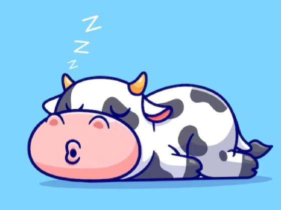 sleepy cow song