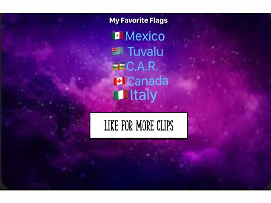 My Favorite Flags