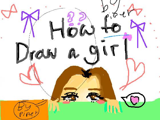 How to draw girl 1