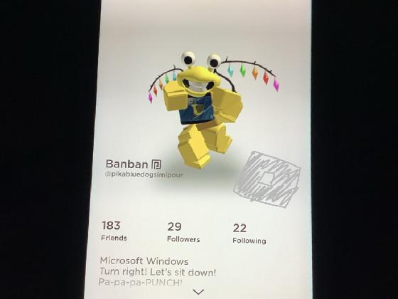 my roblox account ;)