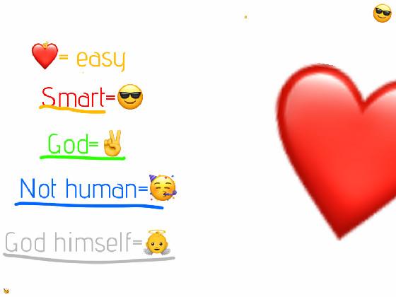 find the emoji ❤️😎✌️👼🥳