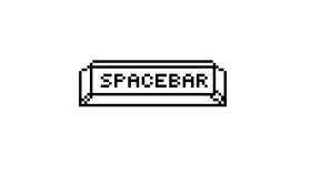 Space bar counter