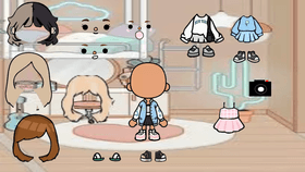 Toca boca dress up