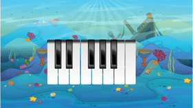 the sea piano