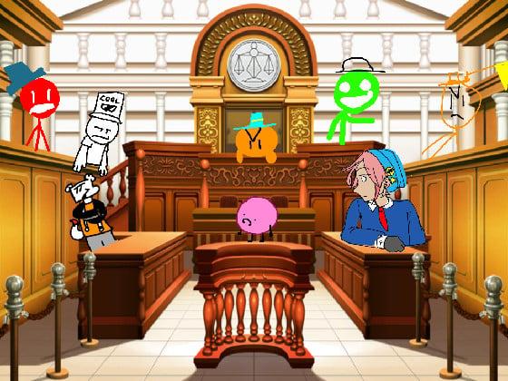 Add your oc in Ace Attorney except i made one up on a whim (poor) 1 1