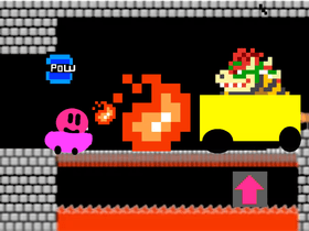 kirby kart:bowser’s castle