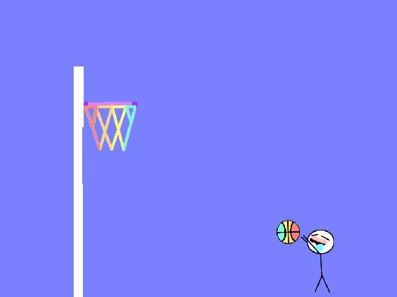 Shooting Hoops pastel