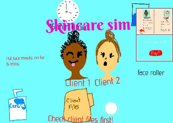 skincare simulator 😁😁