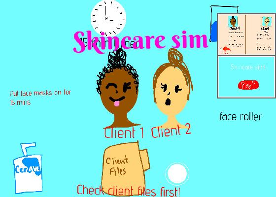 skincare simulator 😁😁