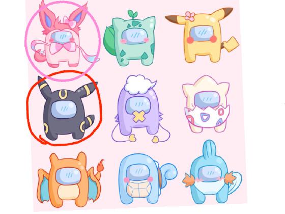 pick ur fav pokemon 1 1