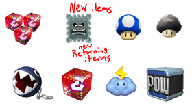 Mario Kart 9 new items