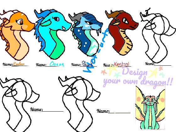 make your own dragon!!   1