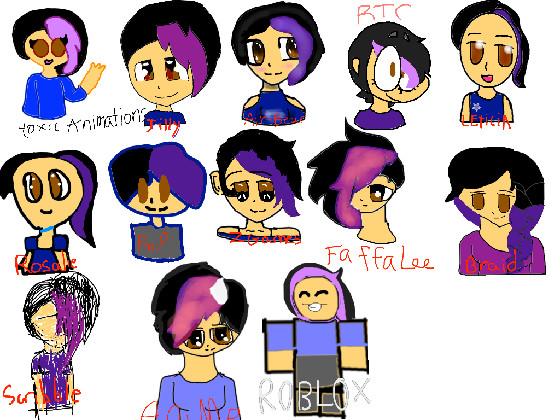 Me in different styles  1 1