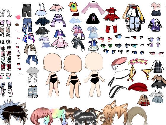  ♥️Gacha Life dress up♥️ 1 1 1